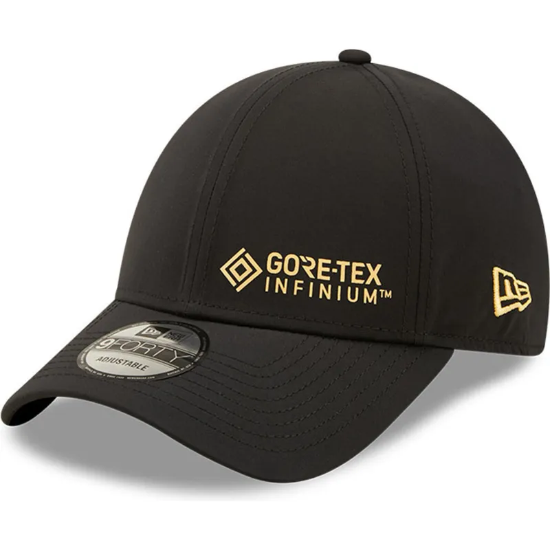 kepure-islenkta-juoda-reguliuojamas-9forty-gore-tex-gtx-infinium-new-era