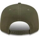 zielona-czapka-z-daszkiem-snapback-z-pomaranczowym-logo-9fifty-league-essential-new-york-yankees-mlb-od-new-era