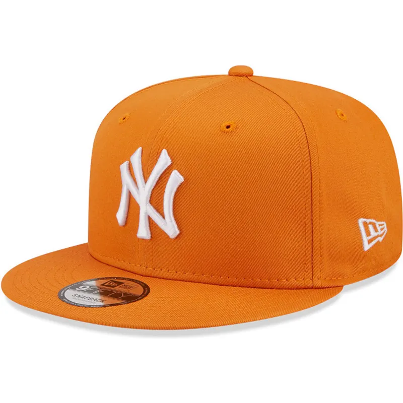 kepure-plokscia-oranzine-snapback-9fifty-league-essential-new-york-yankees-mlb-new-era