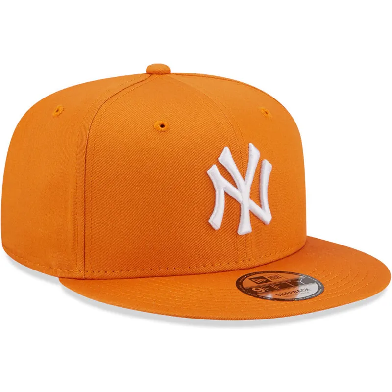 kepure-plokscia-oranzine-snapback-9fifty-league-essential-new-york-yankees-mlb-new-era