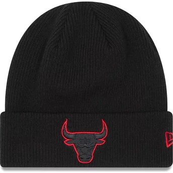 New Era Neon Pack Cuff Chicago Bulls NBA Black Beanie