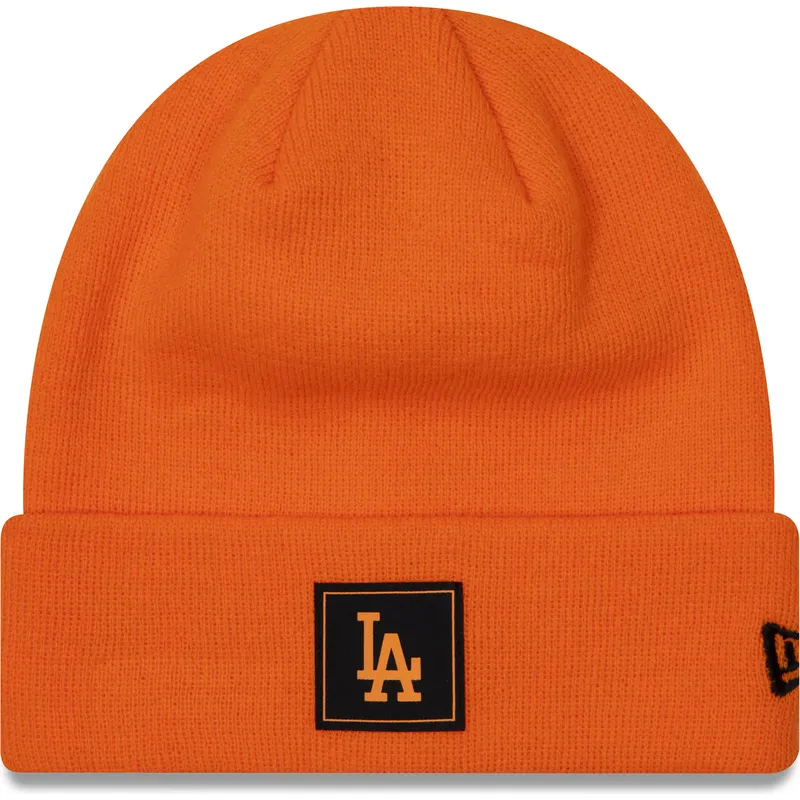 kepure-oranzine-neon-team-cuff-los-angeles-dodgers-mlb-new-era