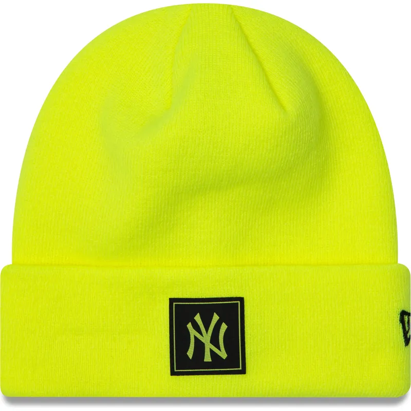 cap-yellow-neon-team-cuff-new-york-yankees-mlb-new-era cap-yellow-neon-team-cuff-new-york-yankees-mlb-new-era