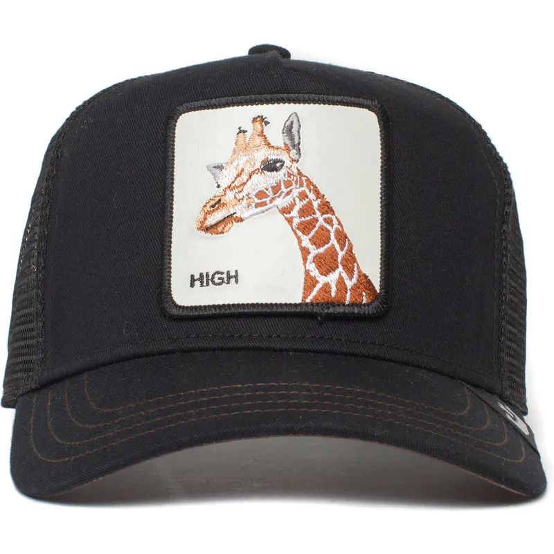 kepure-islenkta-juoda-snapback-high-the-giraffe-the-farm-goorin-bros