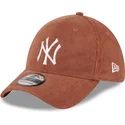 kepure-islenkta-ruda-priglundanti-39thirty-cord-new-york-yankees-mlb-new-era
