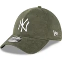 zielona-zakrzywiona-czapka-39thirty-cord-new-york-yankees-mlb-od-new-era