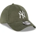 zielona-zakrzywiona-czapka-39thirty-cord-new-york-yankees-mlb-od-new-era