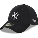 kepure-islenkta-tamsiai-melyna-priglundanti-39thirty-cord-new-york-yankees-mlb-new-era