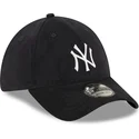 kepure-islenkta-tamsiai-melyna-priglundanti-39thirty-cord-new-york-yankees-mlb-new-era