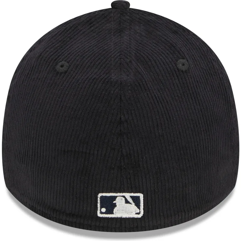 kepure-islenkta-tamsiai-melyna-priglundanti-39thirty-cord-new-york-yankees-mlb-new-era
