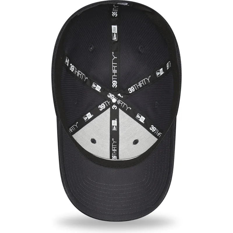 kepure-islenkta-tamsiai-melyna-priglundanti-39thirty-cord-new-york-yankees-mlb-new-era