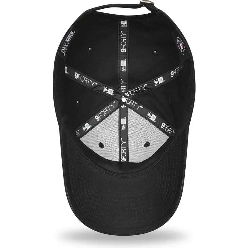 kepure-islenkta-juoda-reguliuojamas-9forty-league-essential-new-york-yankees-mlb-new-era