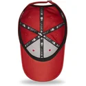 kepure-islenkta-raudona-reguliuojamas-9forty-league-essential-new-york-yankees-mlb-new-era
