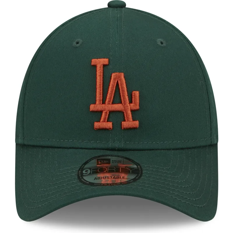 kepure-islenkta-zalia-reguliuojamas-9forty-league-essential-los-angeles-dodgers-mlb-new-era