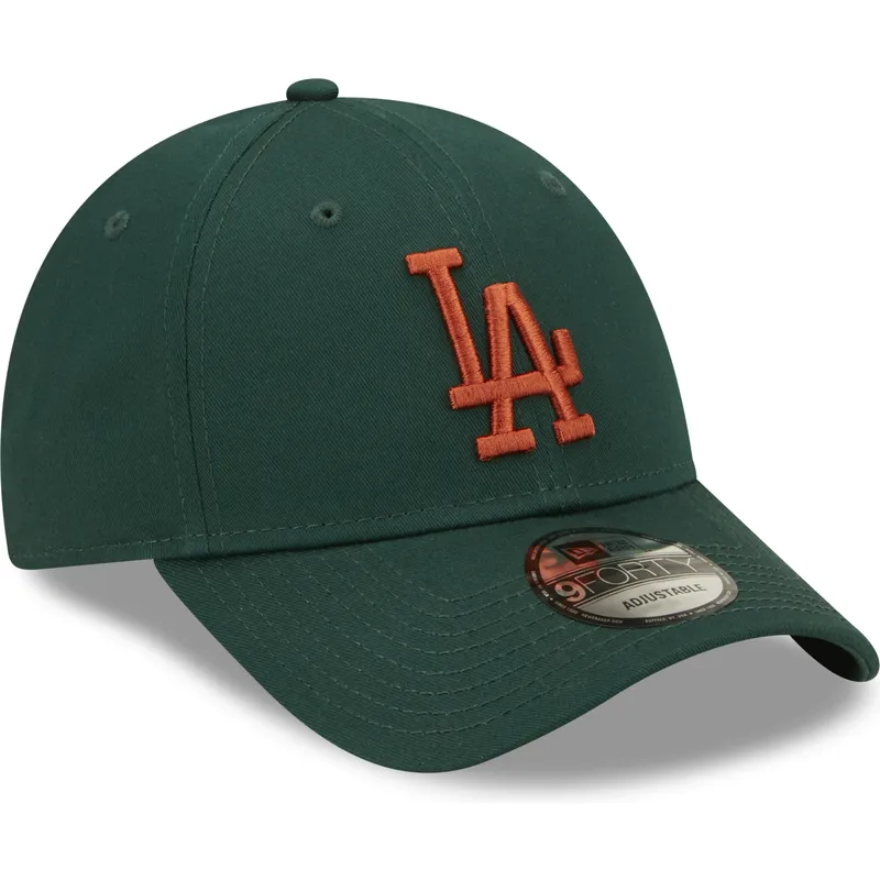 kepure-islenkta-zalia-reguliuojamas-9forty-league-essential-los-angeles-dodgers-mlb-new-era
