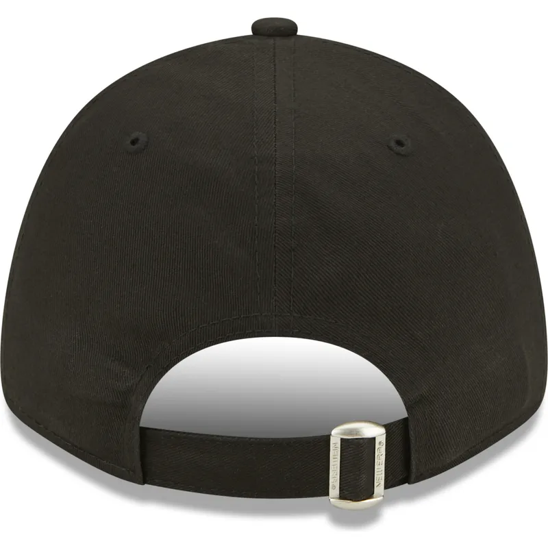 kepure-islenkta-juoda-reguliuojamas-9forty-league-essential-chicago-white-sox-mlb-new-era