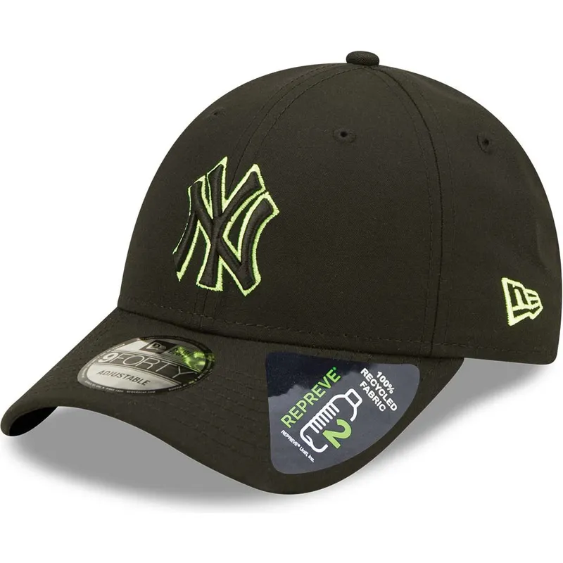 kepure-islenkta-juoda-snapback-9forty-neon-pack-repreve-new-york-yankees-mlb-new-era