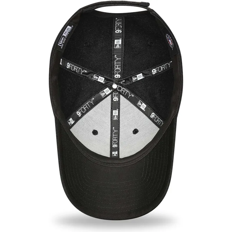 kepure-islenkta-juoda-reguliuojamas-9forty-the-league-melton-wool-new-york-yankees-mlb-new-era