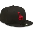 kepure-plokscia-juoda-snapback-9fifty-league-essential-los-angeles-dodgers-mlb-new-era