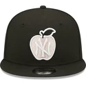 kepure-plokscia-juoda-snapback-9fifty-ny-apple-new-york-yankees-mlb-new-era