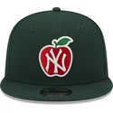 kepure-plokscia-zalia-snapback-9fifty-ny-apple-new-york-yankees-mlb-new-era
