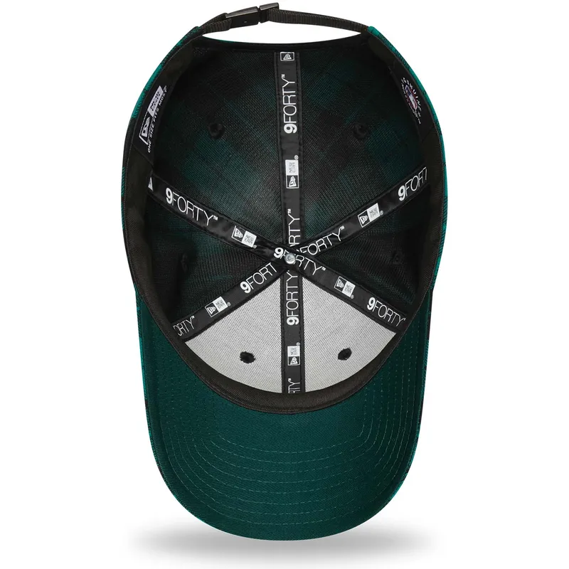 kepure-islenkta-zalia-reguliuojamas-9forty-plaid-los-angeles-dodgers-mlb-new-era