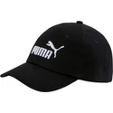 czarna-zakrzywiona-regulowana-czapka-dziecieca-essentials-marki-puma