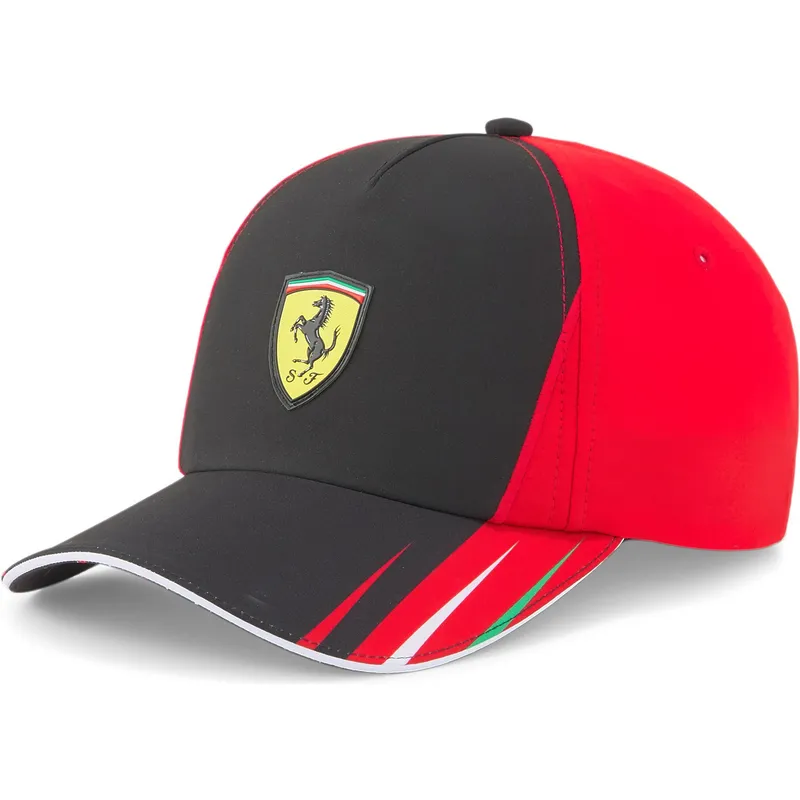 kepure-islenkta-juoda-snapback-sf-team-ferrari-formula-1-puma