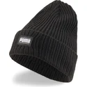 kepure-juoda-ribbed-classic-cuff-puma