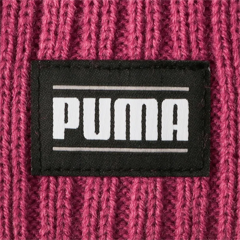 kepure-raudona-ribbed-classic-cuff-puma kepure-raudona-ribbed-classic-cuff-puma