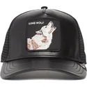 kepure-islenkta-juoda-snapback-lone-wolf-pack-boss-the-farm-goorin-bros