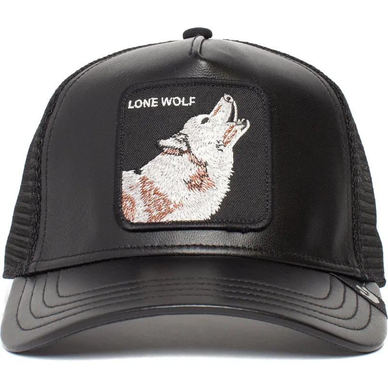 kepure-islenkta-juoda-snapback-lone-wolf-pack-boss-the-farm-goorin-bros