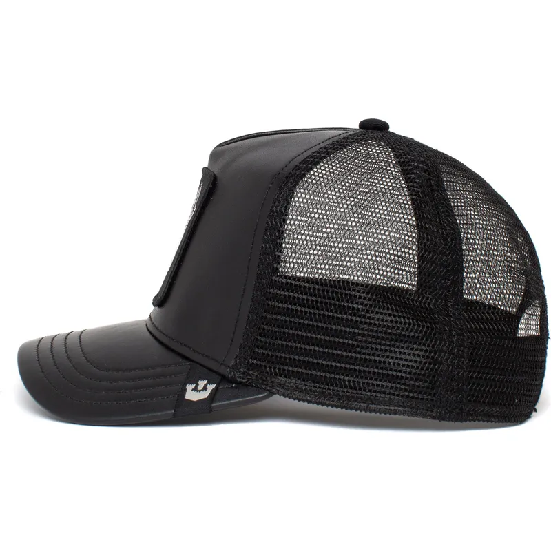 kepure-islenkta-juoda-snapback-lone-wolf-pack-boss-the-farm-goorin-bros
