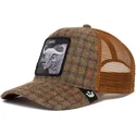 brazowa-czapka-trucker-z-motywem-bawola-hard-hardwood-the-farm-od-goorin-bros