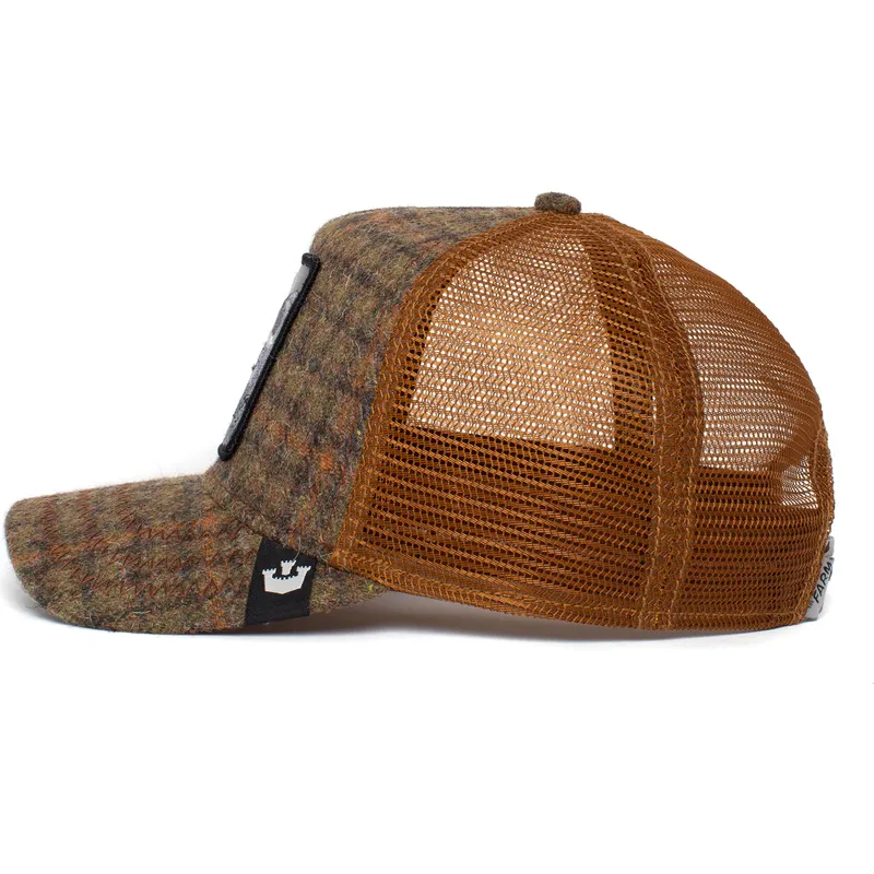 kepure-islenkta-ruda-snapback-hard-hardwood-the-farm-goorin-bros