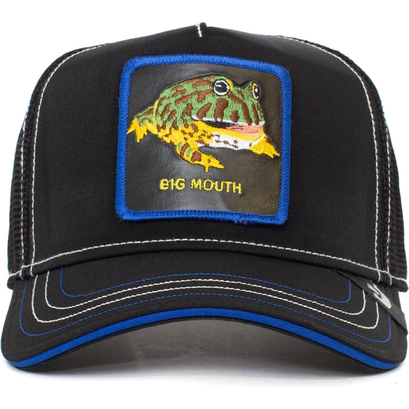 kepure-islenkta-juoda-snapback-big-mouth-puck-yeah-the-farm-goorin-bros
