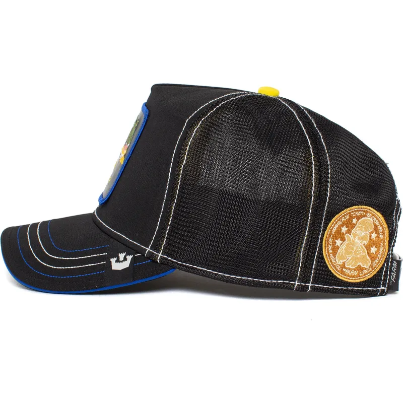 kepure-islenkta-juoda-snapback-big-mouth-puck-yeah-the-farm-goorin-bros
