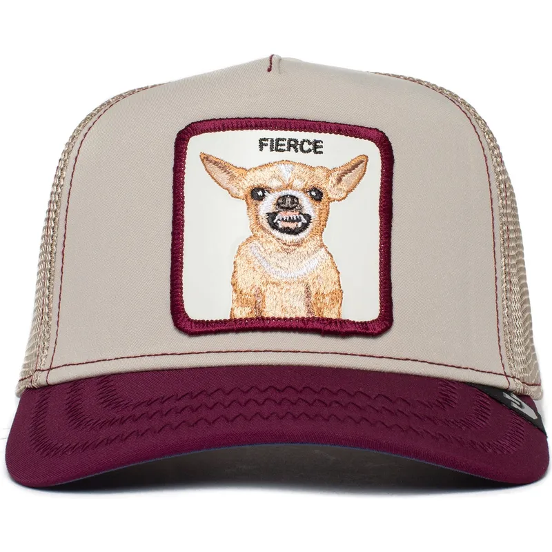 kepure-islenkta-vilkikas-smelio-snapback-perro-chihuahua-fierce-yo-quiero-the-farm-the-farm-de-goorin-bros