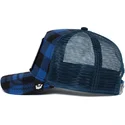 czapka-trucker-niebiesko-czarna-wilk-lone-wolf-code-blue-the-farm-od-goorin-bros