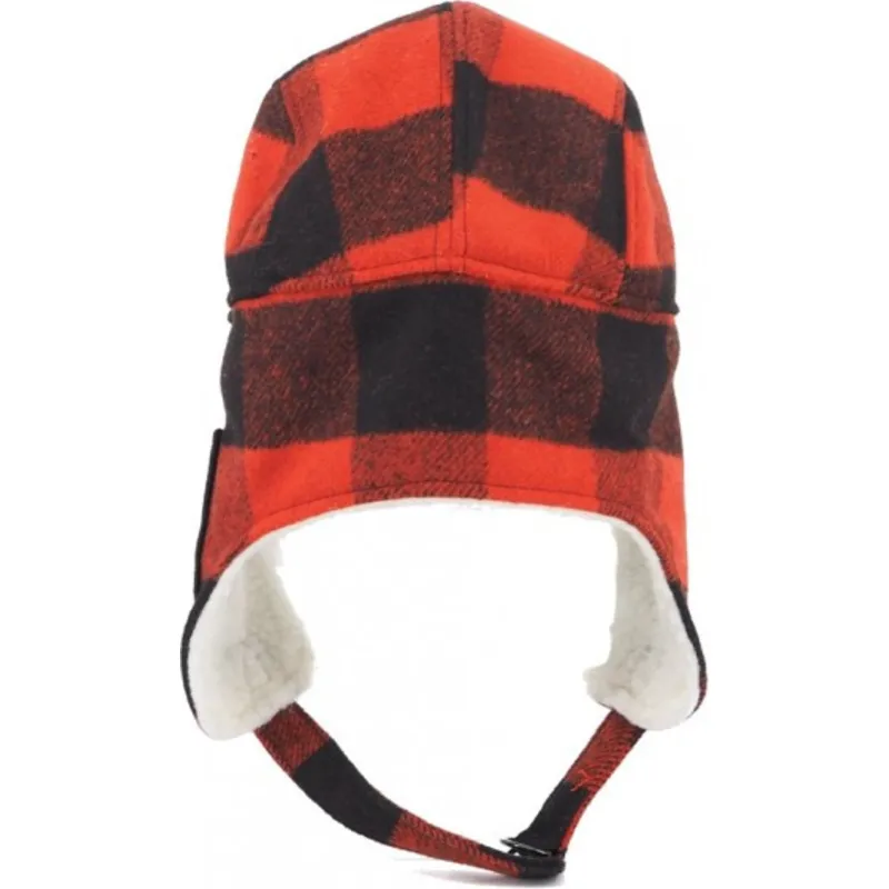 kepure-serpa-raudona-buffalo-fluffalo-the-farm-goorin-bros