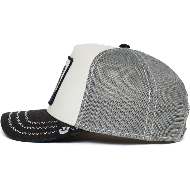 kepure-islenkta-balta-snapback-king-sparkle-the-farm-goorin-bros kepure-islenkta-balta-snapback-king-sparkle-the-farm-goorin-bros