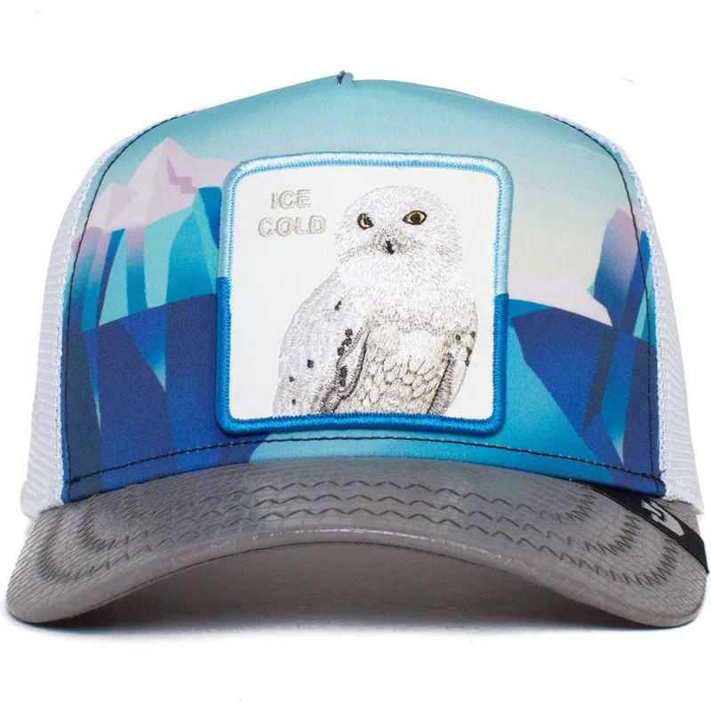 kepure-islenkta-melyna-snapback-nival-ice-cold-geometric-iceberg-the-farm-goorin-bros