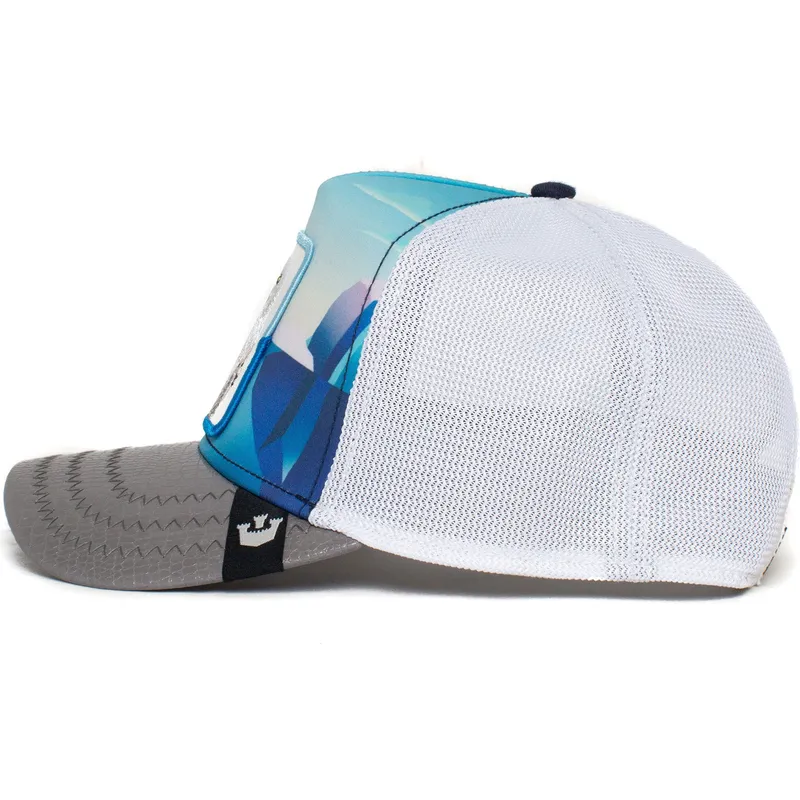 kepure-islenkta-melyna-snapback-nival-ice-cold-geometric-iceberg-the-farm-goorin-bros