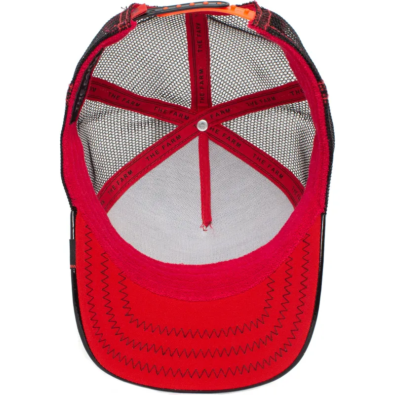 kepure-islenkta-juoda-snapback-black-panther-power-forever-patent-leather-the-farm-goorin-bros
