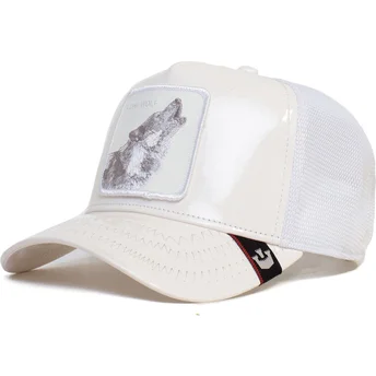 kepure-islenkta-balta-snapback-lone-wolf-big-white-patent-leather-the-farm-goorin-bros