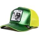 czapka-trucker-zielono-zolta-krowa-cash-shine-metallic-the-farm-od-goorin-bros