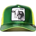 czapka-trucker-zielono-zolta-krowa-cash-shine-metallic-the-farm-od-goorin-bros