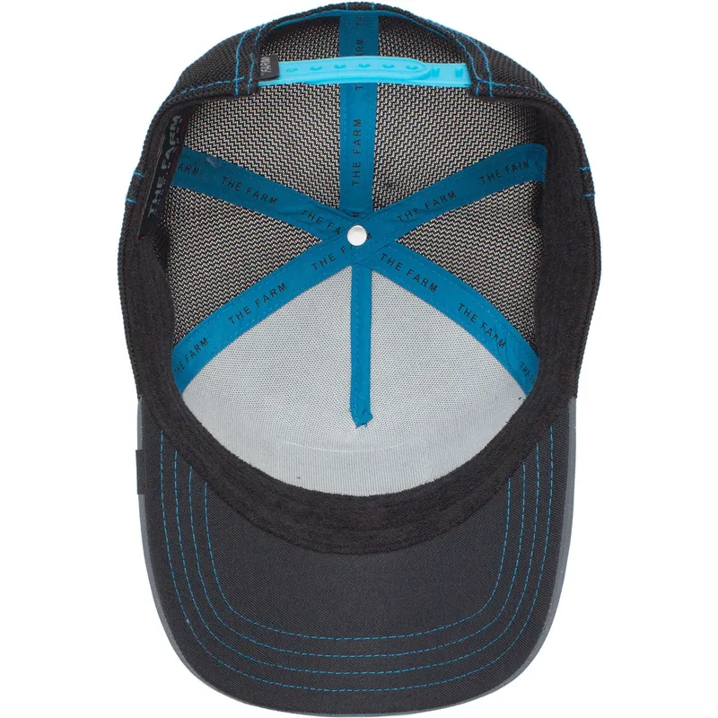 czapka-trucker-czarna-kon-stallion-reflective-the-farm-od-goorin-bros