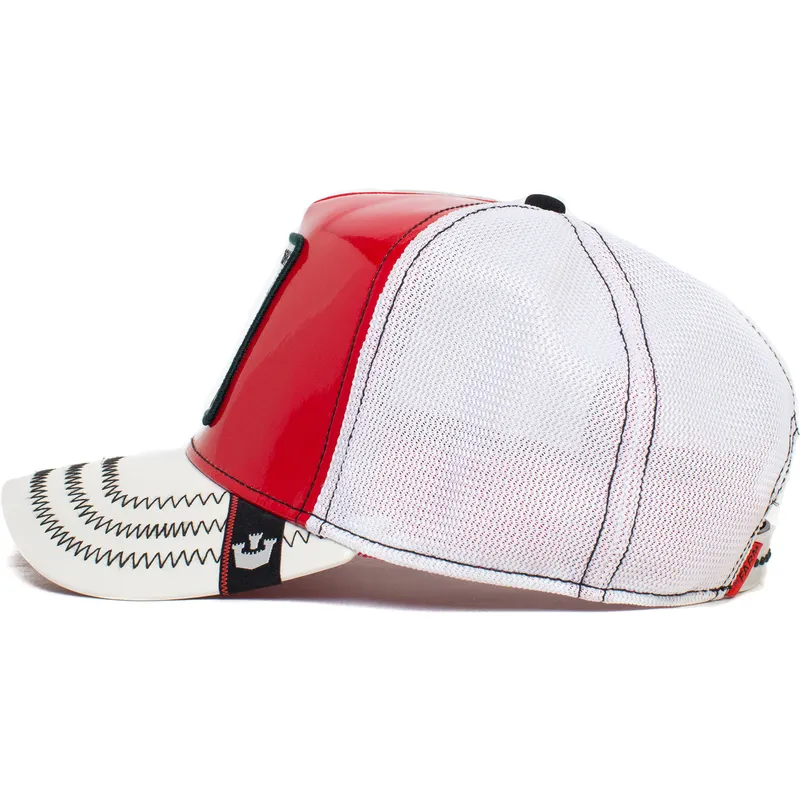 kepure-islenkta-raudona-snapback-cash-golden-calf-patent-leather-the-farm-goorin-bros kepure-islenkta-raudona-snapback-cash-golden-calf-patent-leather-the-farm-goorin-bros
