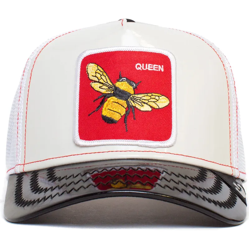 kepure-islenkta-balta-snapback-the-red-queen-patent-leather-the-farm-goorin-bros